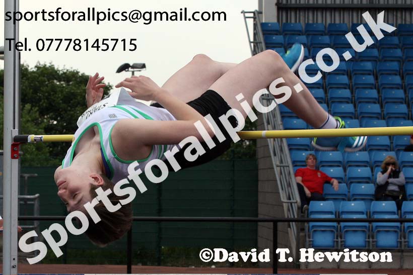 Womens under-20s high jump, Northern Senior and Under-20s Champs., Sports City, Manchester. Photo: David T. Hewitson/Sports for All Pics
